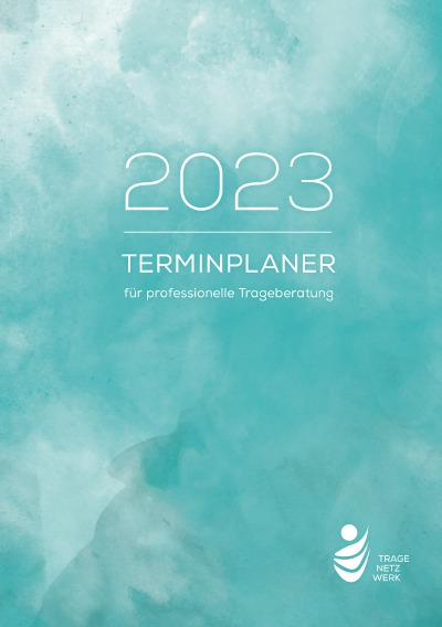 'Cover von Terminplaner für professionelle Trageberatung 2023'-Cover