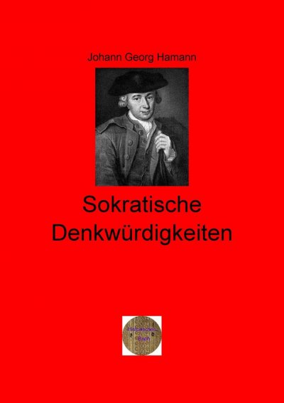 'Sokratische Denkwürdigkeiten'-Cover