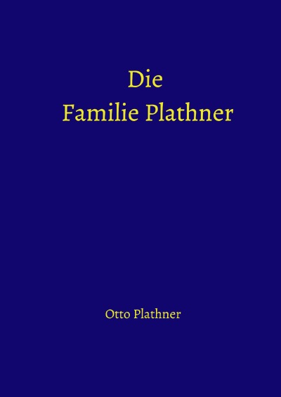 'Die Familie Plathner'-Cover