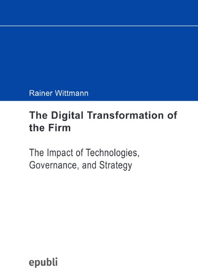 'Cover von The Digital Transformation of the Firm'-Cover