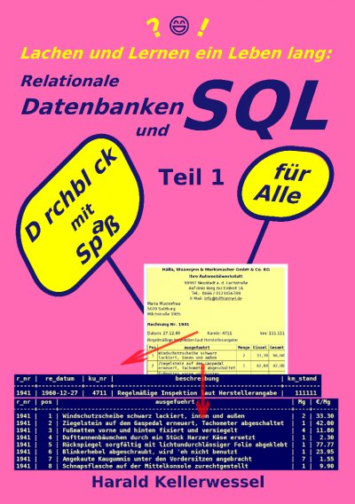 'Cover von Lachen und Lernen ein Leben lang: Relationale Datenbanken und SQL Teil 1'-Cover