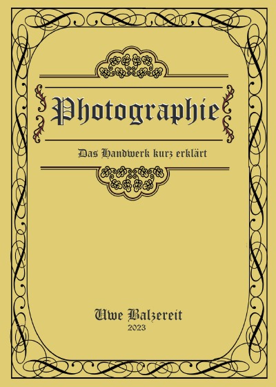 'Photographie'-Cover