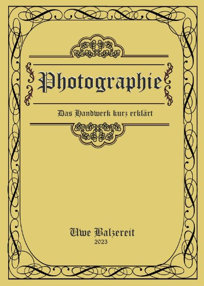 'Photographie'-Cover