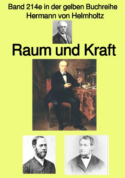 'Raum und Kraft  – Farbe –  Band 214e in der gelben Buchreihe – bei Jürgen Ruszkowski'-Cover