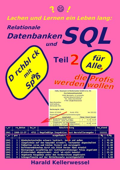 'Lachen und Lernen ein Leben lang: Relationale Datenbanken und SQL Teil 2'-Cover