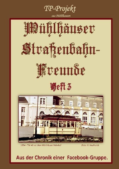 'Cover von Mühlhäuser Straßenbahn-Freunde (Heft 3)'-Cover