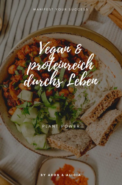 'Cover von Vegan und proteinreich durchs Leben'-Cover