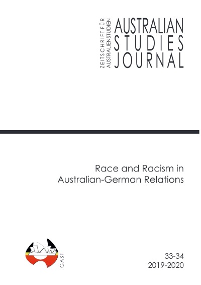 'Race and Racism in Australian-German Relations'-Cover