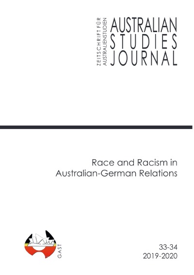 'Cover von Race and Racism in Australian-German Relations'-Cover