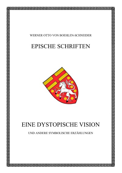 'Cover von Eine dystopische Vision'-Cover