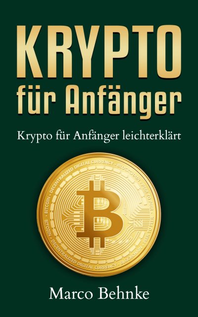 'Krypto für Anfänger'-Cover