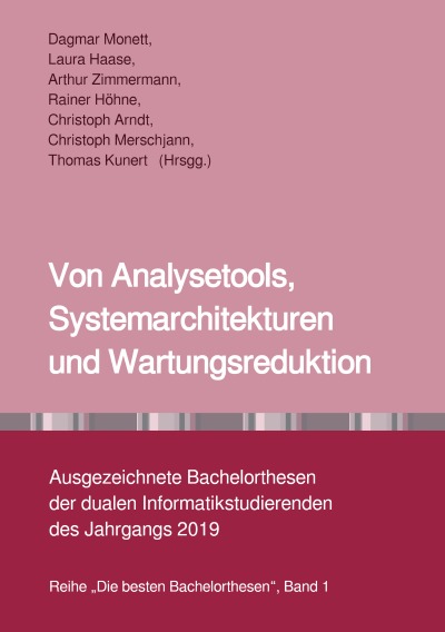 'Von Analysetools, Systemarchitekturen und Wartungsreduktion'-Cover