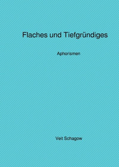 'Cover von Flaches und Tiefgründiges'-Cover