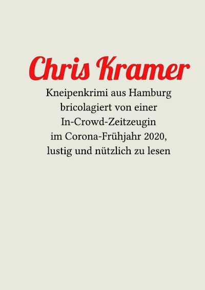 'Chris Kramer'-Cover