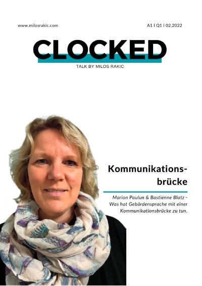 'CLOCKED Ausgabe 1 Quadrat 1 Feb.2022'-Cover