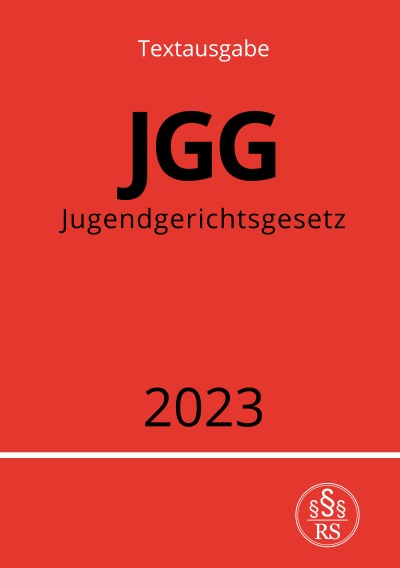 'Jugendgerichtsgesetz – JGG 2023'-Cover