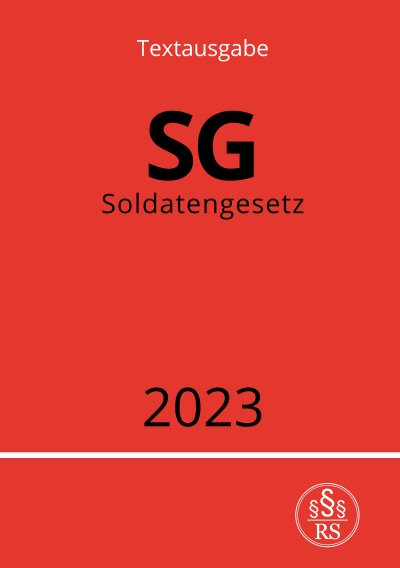 'Cover von Soldatengesetz – SG 2023'-Cover