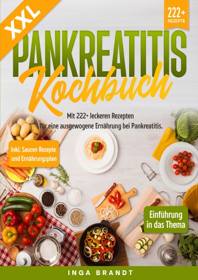 'XXL Pankreatitis Kochbuch'-Cover