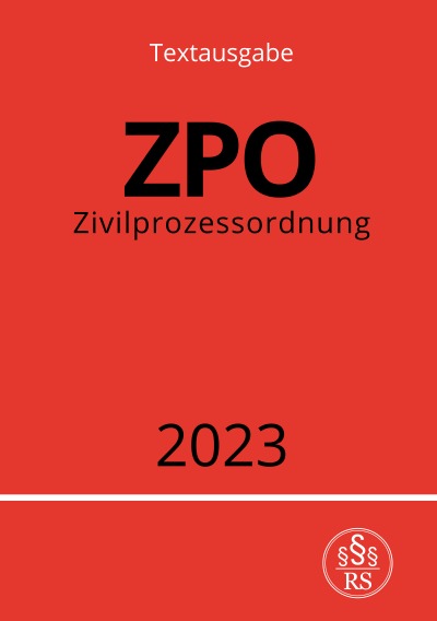 'Zivilprozessordnung – ZPO'-Cover