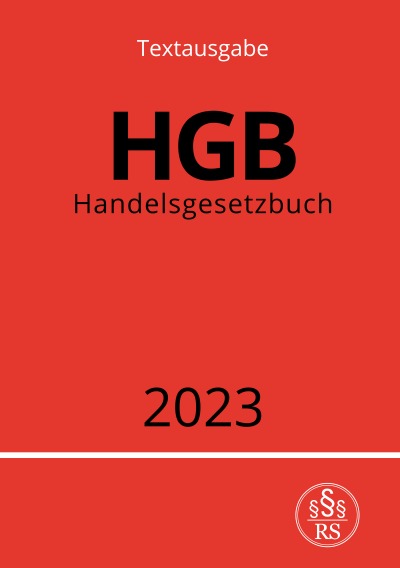 'Cover von Handelsgesetzbuch – HGB 2023'-Cover