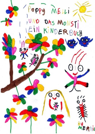 'Cover von Poppy und Melli und das Monster (Ein Kinderbuch)'-Cover