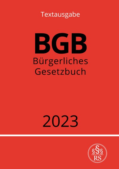 'Bürgerliches Gesetzbuch – BGB 2023'-Cover