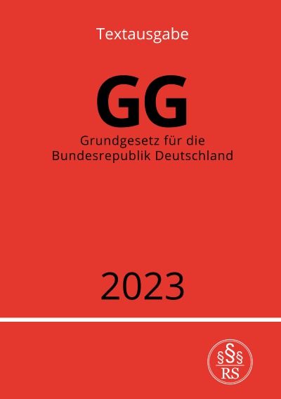 'Grundgesetz für die Bundesrepublik Deutschland – GG 2023'-Cover