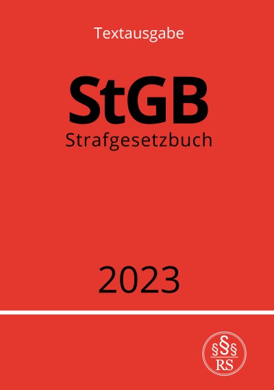 'Cover von Strafgesetzbuch – StGB 2023'-Cover