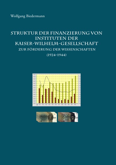 'Cover von Struktur der Finanzierung von Instituten der Kaiser-Wilhelm-Gesellschaft  zur Förderung der Wissenschaften (1924–1944)'-Cover