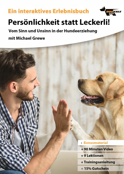 'Persönlichkeit statt Leckerli'-Cover