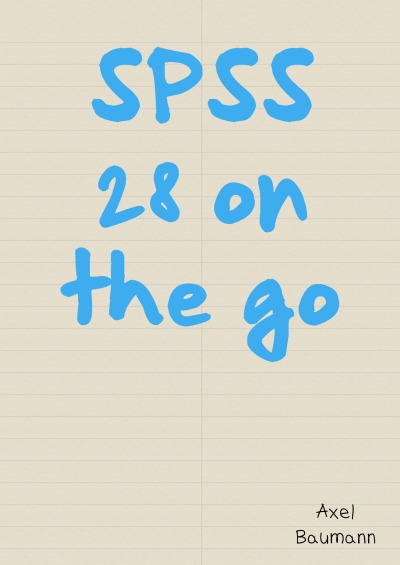 'Cover von SPSS 28 on the go'-Cover