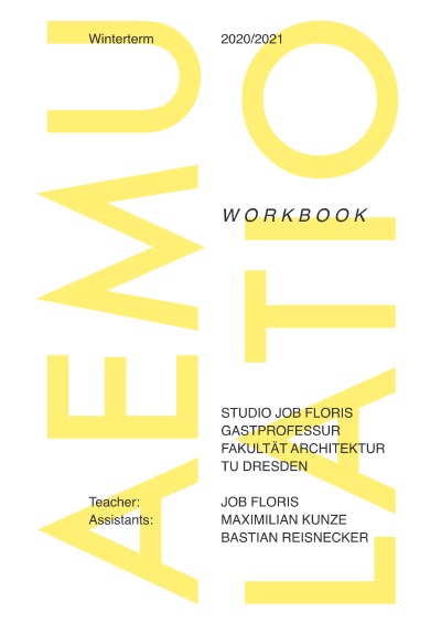 'Aemulatio: Workbook; Winterterm 2020 TU Dresden'-Cover