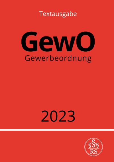 'Gewerbeordnung – GewO 2023'-Cover