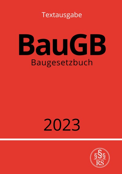 'Baugesetzbuch – BauGB 2023'-Cover