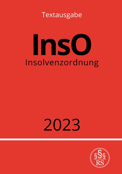 'Insolvenzordnung – InsO 2023'-Cover