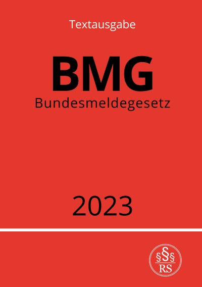 'Bundesmeldegesetz – BMG 2023'-Cover