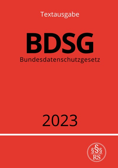 'Bundesdatenschutzgesetz – BDSG 2023'-Cover