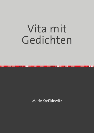 'Vita mit Gedichten'-Cover