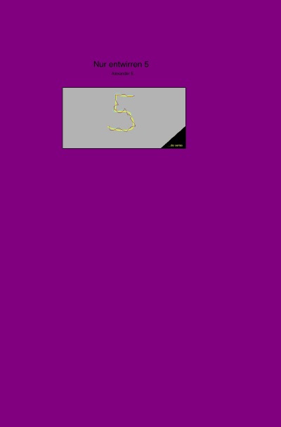 'Cover von Nur entwirren 5'-Cover