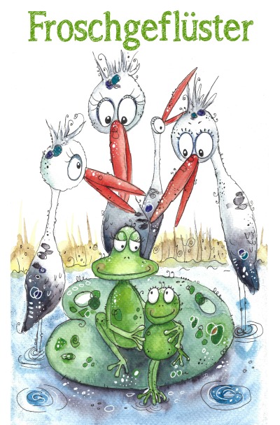 'Froschgeflüster'-Cover