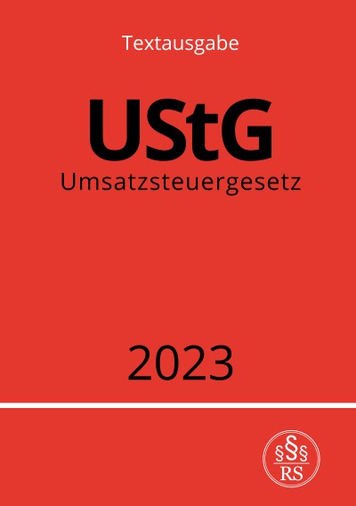 'Umsatzsteuergesetz – UStG 2023'-Cover