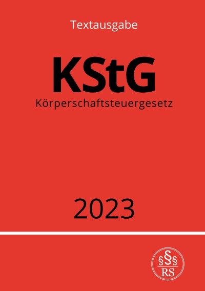 'Körperschaftsteuergesetz – KStG 2023'-Cover