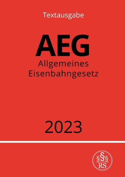 'Allgemeines Eisenbahngesetz – AEG 2023'-Cover