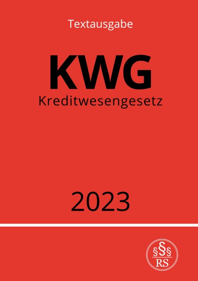 'Kreditwesengesetz – KWG 2023'-Cover
