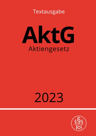 'Cover von Aktiengesetz – AktG 2023'-Cover