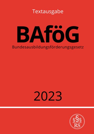 'Bundesausbildungsförderungsgesetz – BAföG 2023'-Cover