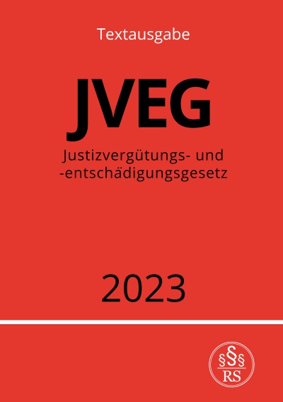 'Justizvergütungs- und -entschädigungsgesetz – JVEG 2023'-Cover