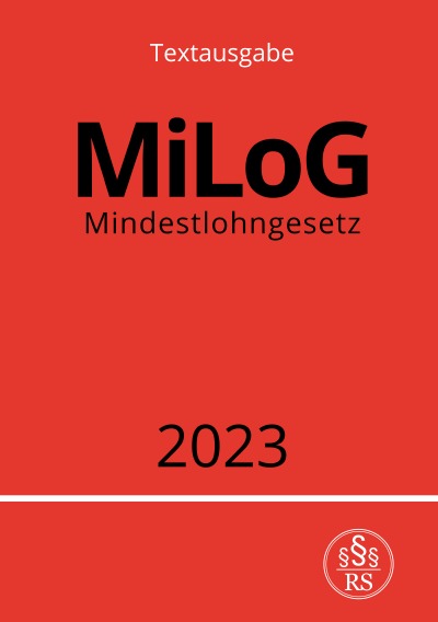 'Mindestlohngesetz – MiLoG 2023'-Cover