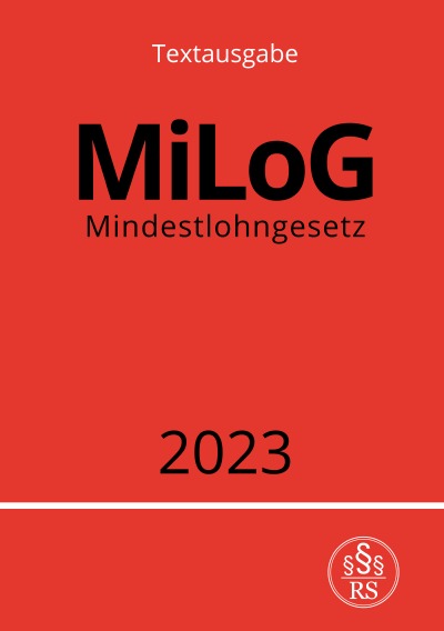 'Cover von Mindestlohngesetz – MiLoG 2023'-Cover