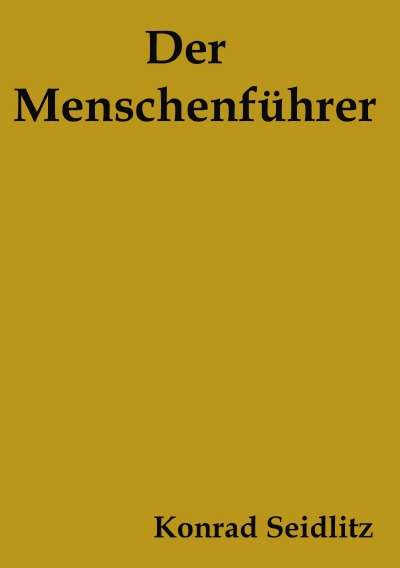 'Der Menschenführer'-Cover